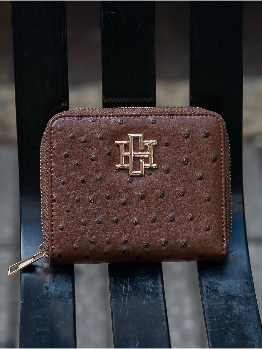 Caroline Hill Blakely Chocolate EO Wallet